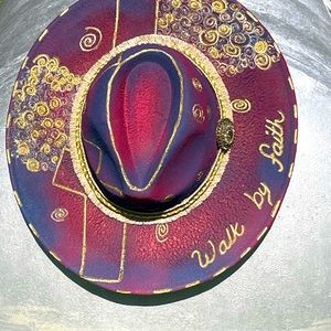 One of a kind design fedora hat